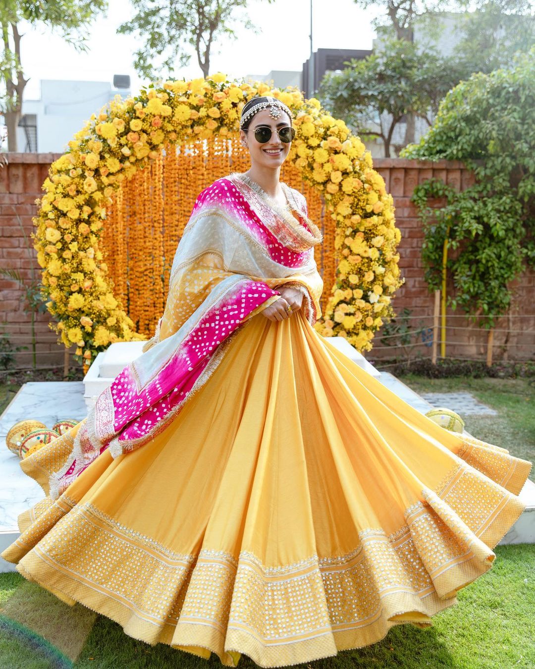 mehendi outfit