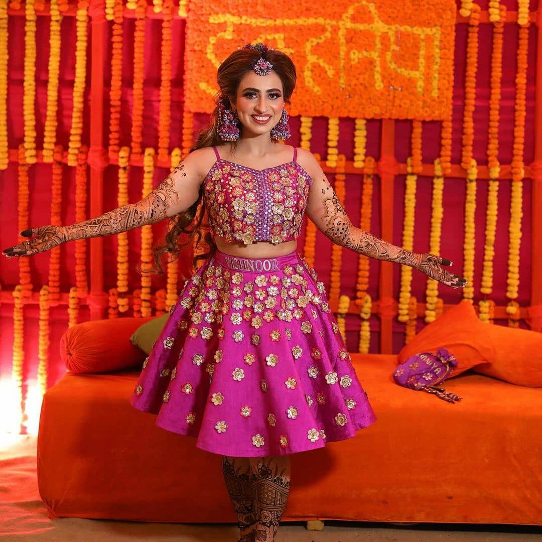 Mehendi outfit