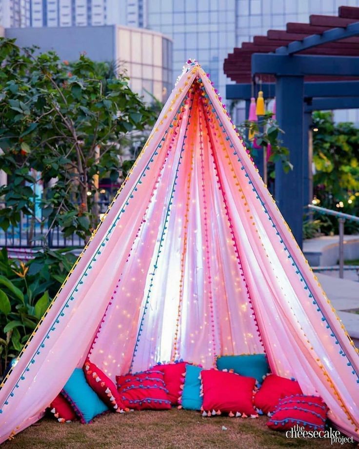 D.I.Y decor tepee