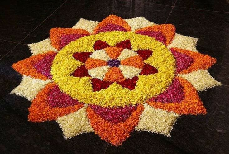 rangoli D.I.Y decor