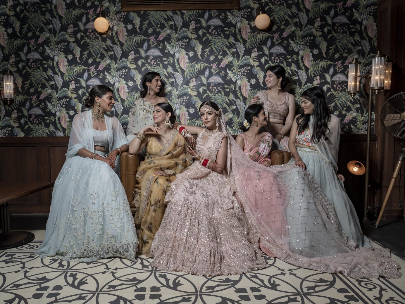 bridesmaid pose ideas