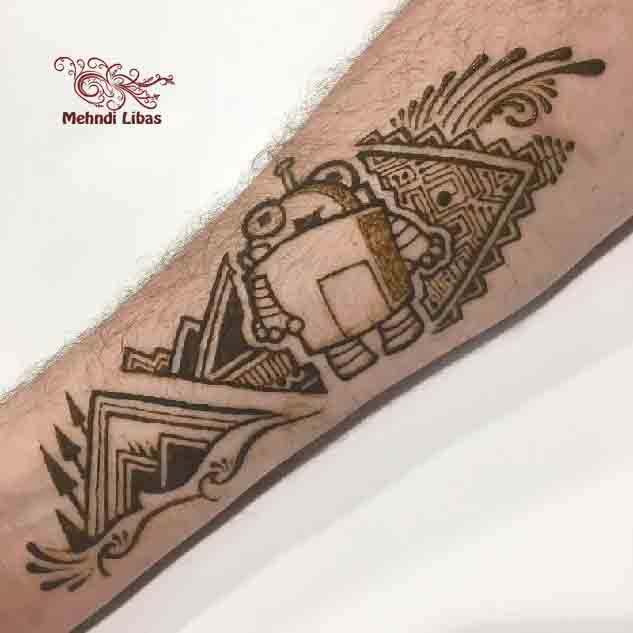 groom mehendi