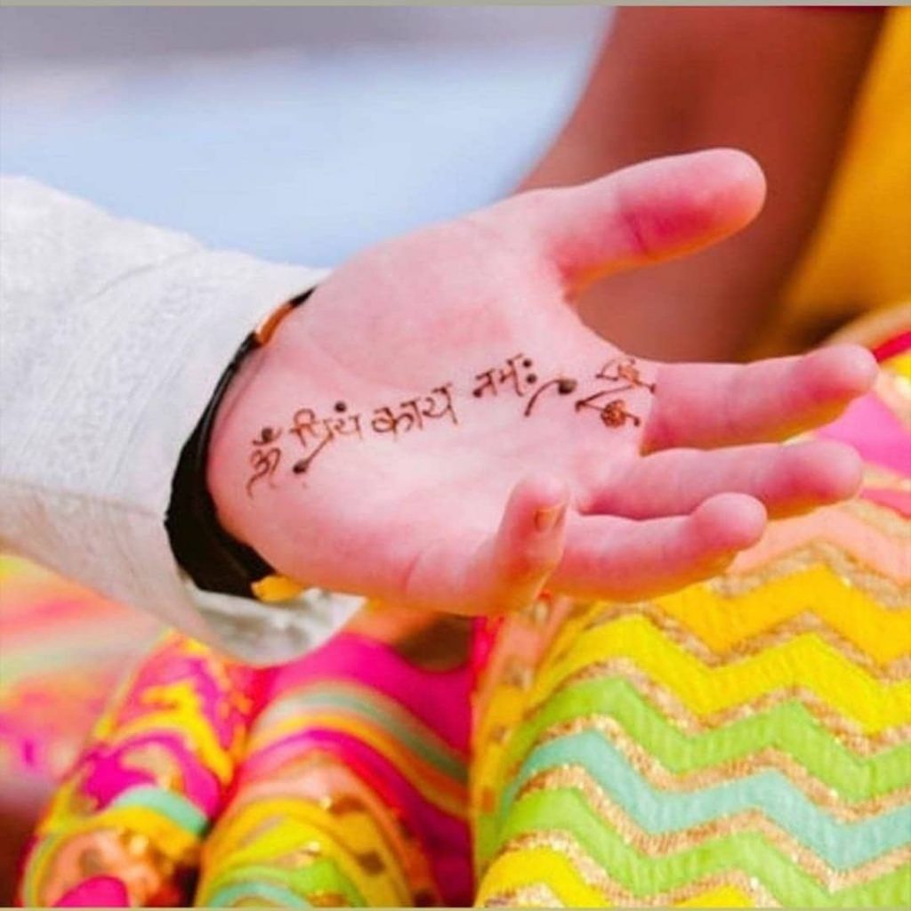 Groom mehendi