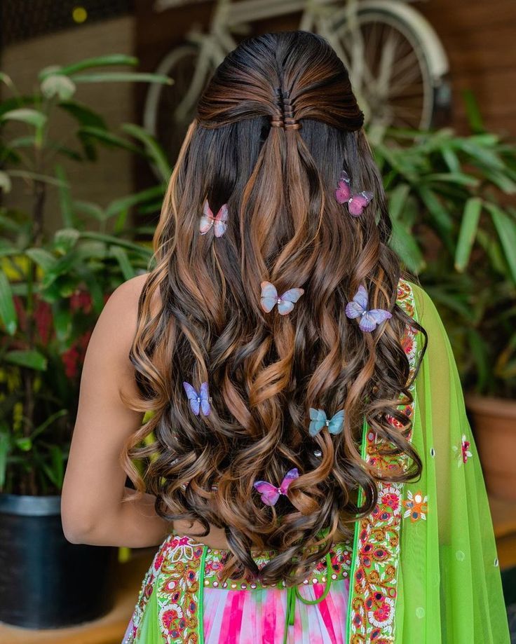 butterfly accessories for mehendi