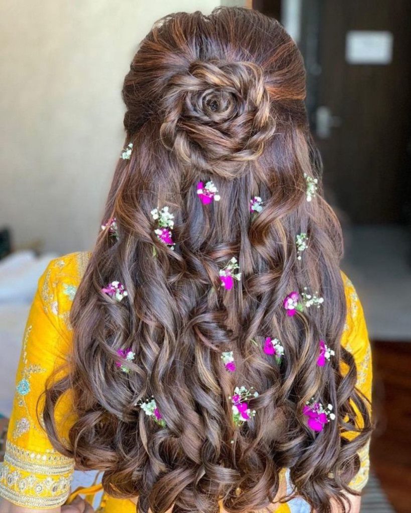 mehendi hairstyle