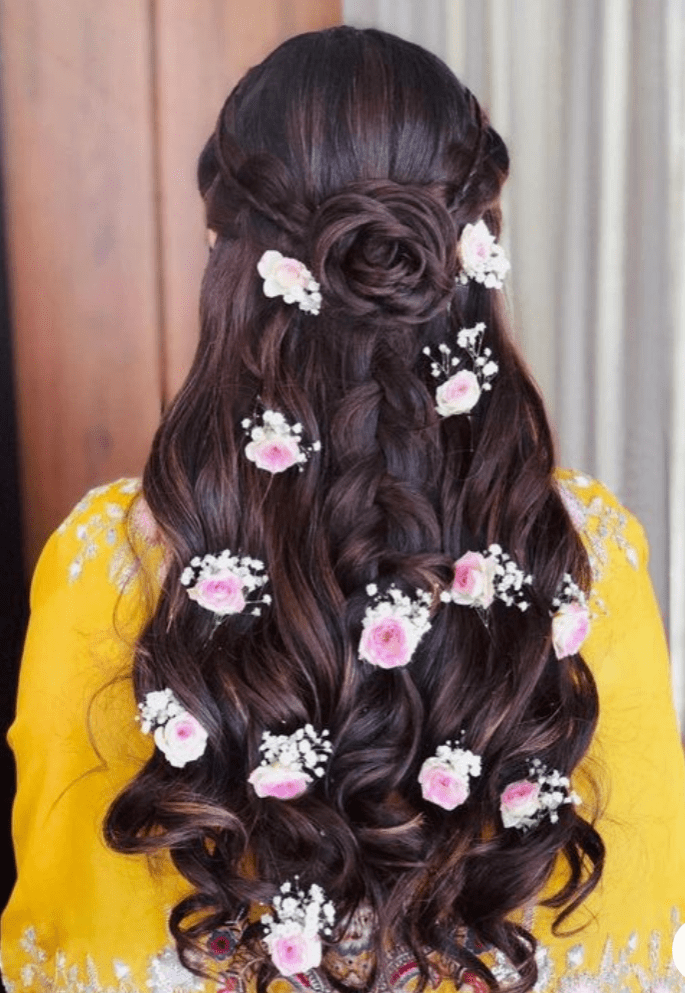 mehendi hairstyle