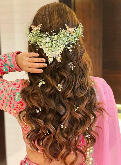 mehendi hairstyle