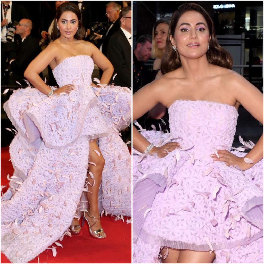 hina khan at cannes