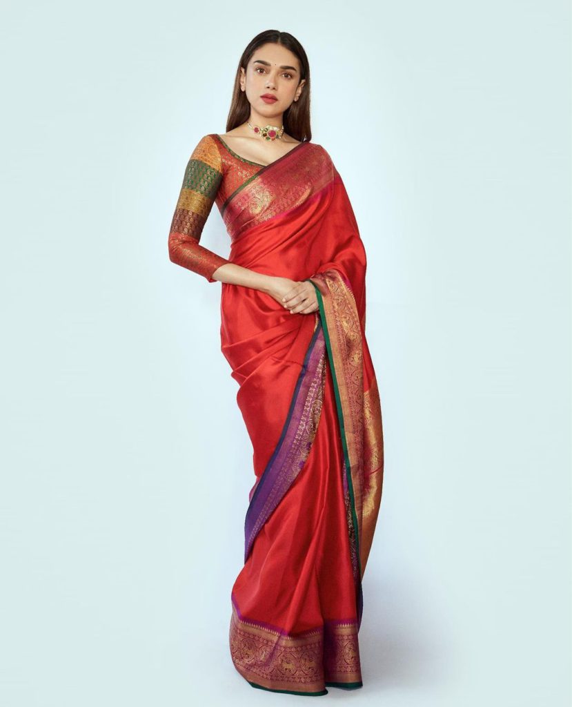 saree for karwachauth