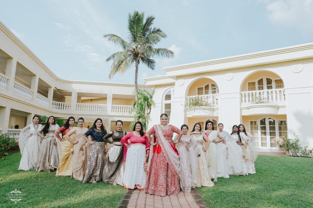 heta and her bridesmaids