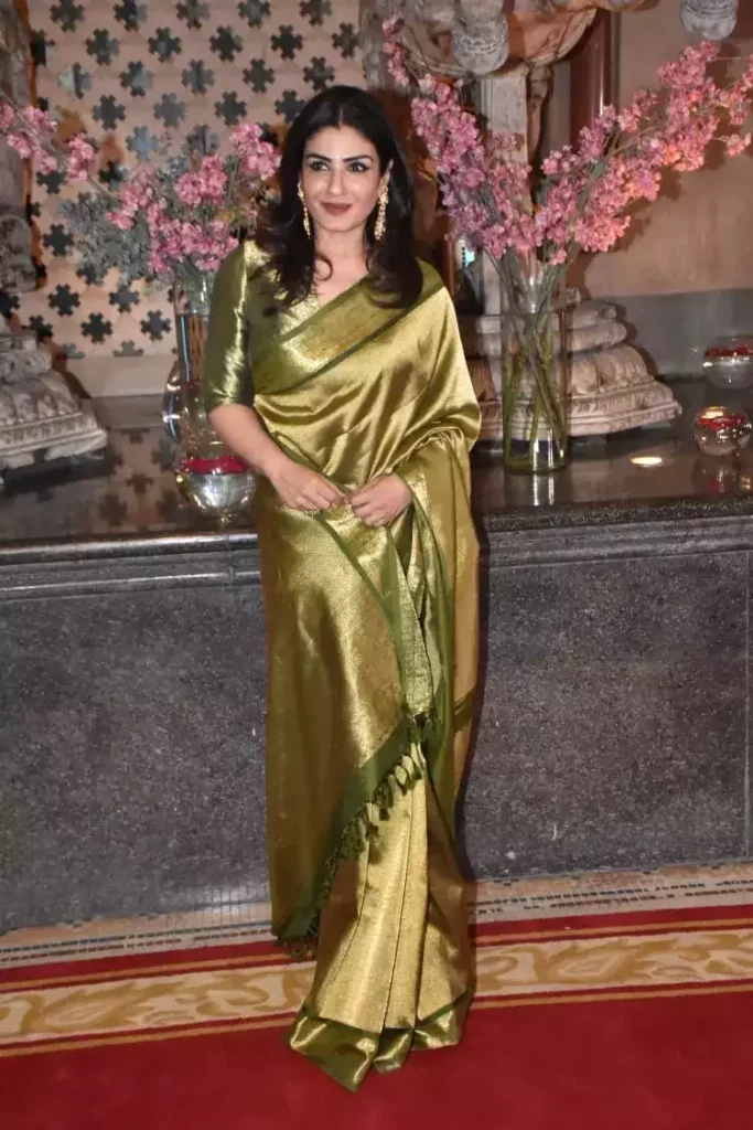 raveena tandon at ramesh taurani 's daughters reception