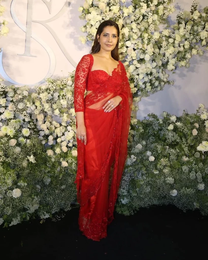 Rashii Khanna at Sidkiara 's reception