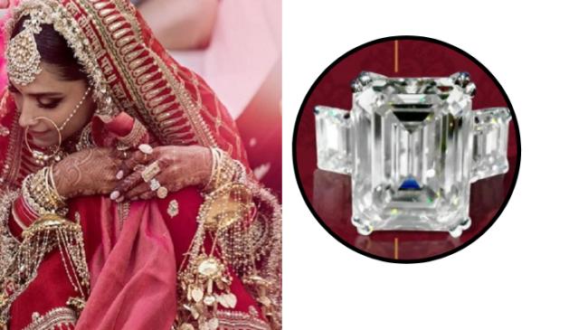 Deepika Padukone's engagement ring