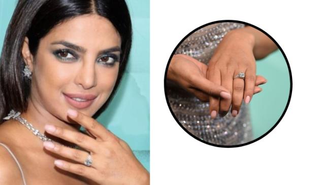 Priyanka Chopra's engagement ring