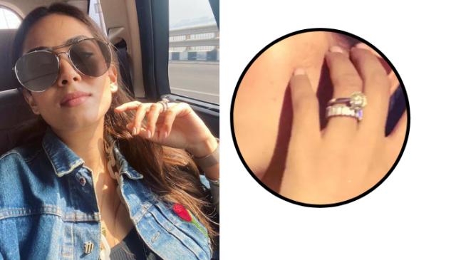 Mira Rajput's ring