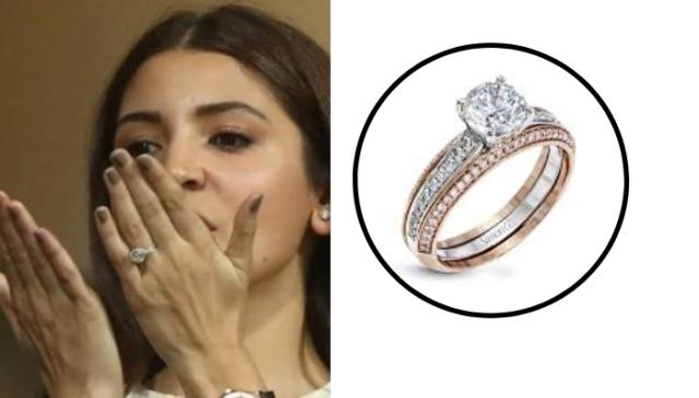 Anushka Sharma's engagement ring