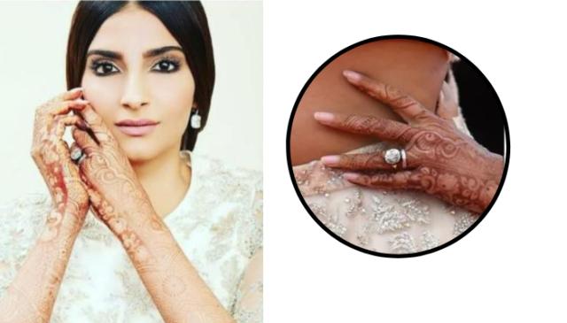 Sonam Kapoor's wedding ring