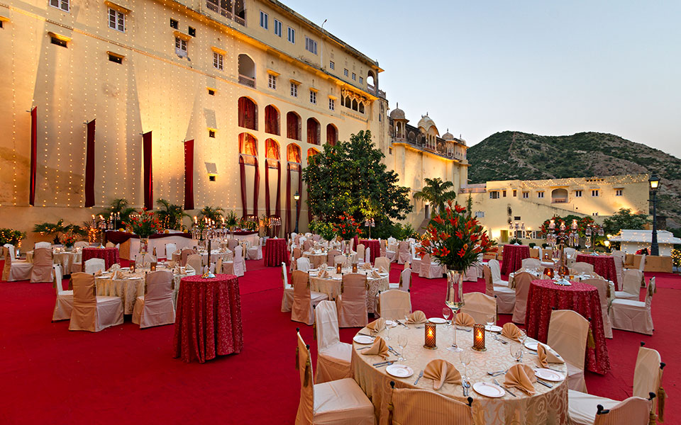 Samode palace jaipur for destination wedding