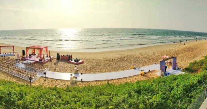 Beach wedding in Goa